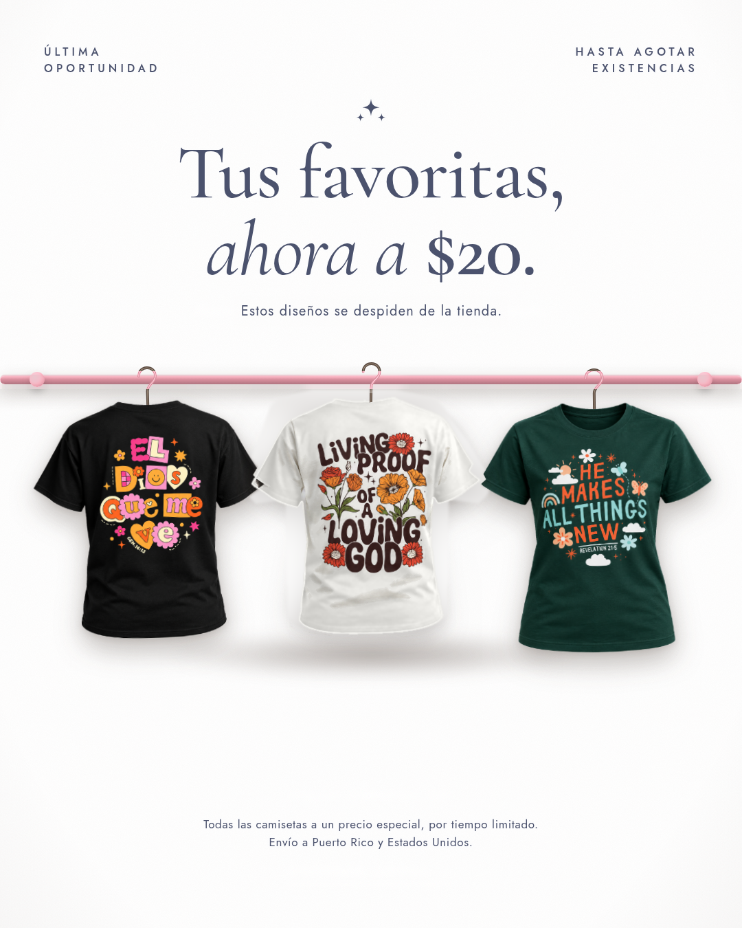 Tus favoritas, ahora a $20 – Milan Designs Co