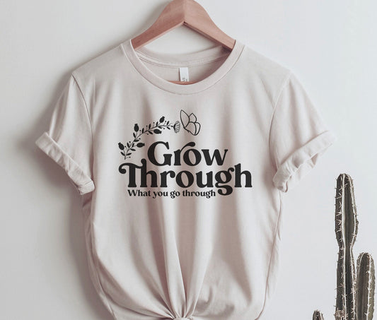 Grow through